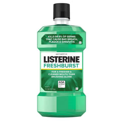 Listerine Freshburst Antiseptic Mouthwash with Germ-Killing Oral Care Formula to Fight Bad Breath  Plaque and Gingivitis  1.5 L