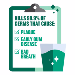 Listerine Freshburst Antiseptic Mouthwash with Germ-Killing Oral Care Formula to Fight Bad Breath  Plaque and Gingivitis  1.5 L