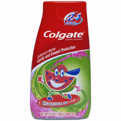Colgate Kids 2-in-1 Toothpaste and Mouthwash Watermelon 4.60 oz (Pack of 5)