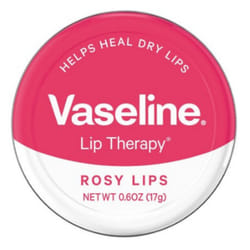 Vaseline Lip Therapy Lip Balm  Rosy Lips 0.6 oz (Pack of 9)