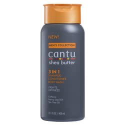 Cantu Mens 2-In-1 Hair & Body Wash 13.5 Ounce (400ml) (Pack of 6)