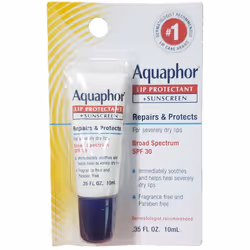 Aquaphor Lip Repair + Protect Broad Spectrum SPF 30 0.35 oz (Pack of 2)