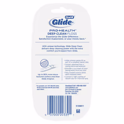 Oral-B Glide Pro-Health Deep Clean Cool Mint Flavor Floss  80 M  Twin Pack