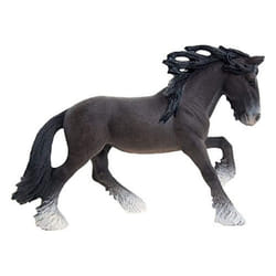 Schleich Shire Stallion Toy Figure