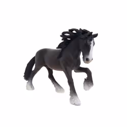Schleich Shire Stallion Toy Figure