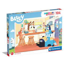 Clementoni 27169 Bluey Supercolor Bluey-104 Pieces-Jigsaw Puzzle for K