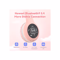 EarFun Bluetooth Kids Headphones, Foldable Headphones for Kids