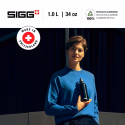 Sigg - Aluminum Water Bottle - Traveller - Climate Neutral Certified