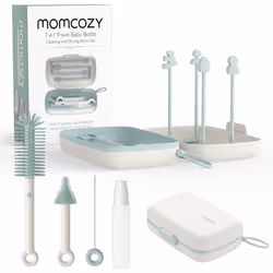 Momcozy 7 in 1 Baby Bottle Brush Set - Complete