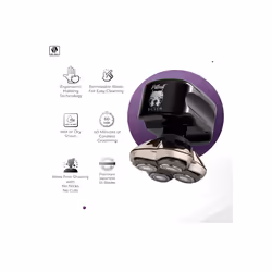 Skull Shaver Pitbull Silver PRO