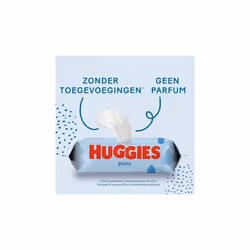 Huggies Pure, Baby Wipes, 18 Packs (1008 Wipes Total