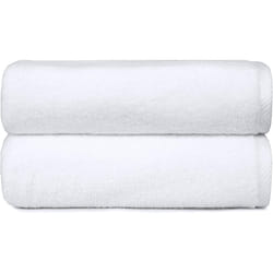 Amazon Basics 2 Bath towel for bathroom, Quick-Dry Absorbent Towels