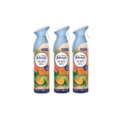 Febreze Aerosol Mist Air Freshener Spray Fruity Tropics Scent  3 x 185ml