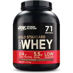 Optimum Nutrition Gold Standard Whey, Extreme Milk Chocolate, 71 Servings, 2.27kg
