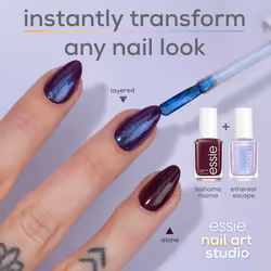 Nail Polish, Pearl Technologies, Light Reflecting Finishes, Vegan Formula, Special Effects Nail Polish Topcoat, Original Nail Art Studio, Frosted