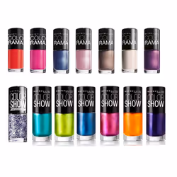 Maybelline Color Show Colorama Assorted Set of 10 Nail Polishes