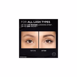 L'OrÃ©al Paris Mascara, Up to 24 Hour Wear, No Clumping, For Fanned Out Lashes, Panoramic Volume, Panorama All Night, Black - Additional view 4