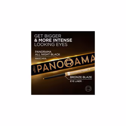 L'OrÃ©al Paris Mascara, Up to 24 Hour Wear, No Clumping, For Fanned Out Lashes, Panoramic Volume, Panorama All Night, Black - Additional view 9