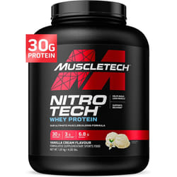MuscleTech NitroTech Whey Protein Powder, Muscle Maintenance & Growth