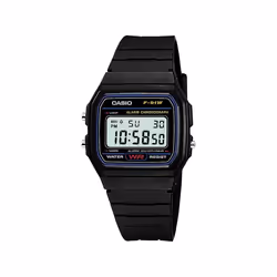 CASIO STANDARD DIGITAL WATCH WITH LED-LIGHT F-91W 1JF