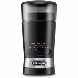 De'Longhi KG210 Electric Coffee Grinder, Stainless Steel, Black