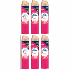 Glade Bubbly Berry Splash Fragrance (6x 300ml) Tins Air Freshener Room Sprays