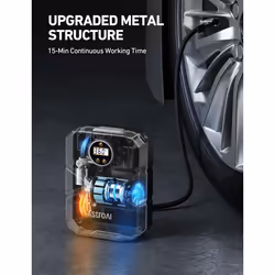 AstroAI Tyre Inflator Air Compressor 12V DC, Digital Car Tyre Pump 150 PSI, Preset Tyre Pressure & Auto Shutoff, Electr