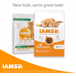 IAMS Complete Dry Cat Food for Adult 1+ Cats with Chicken 3 kg