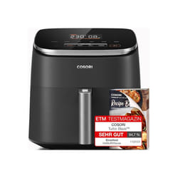 COSORI Air Fryer TurboBlaze, 6L Compact Design, 9 Functions with 5 Auto Fan Speeds Airflow System, Fast and Energy Savi