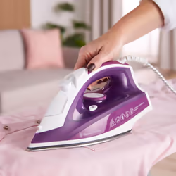 Russell Hobbs Supreme Steam Iron, 300ml Water Tank, 2m Cord, 2400W