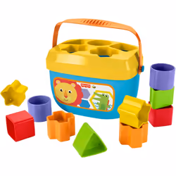 Fisher Price Stacking Toy Baby First Blocks Set of 10