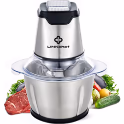 Mini Chopper 400W LINKChef Mini Food Processor Vegetable Chopper 1.2L