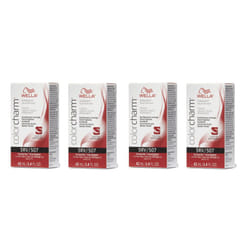 5RV Burgundy Wella Color Charm Permanent Haircolor - 5RV â pack of 4