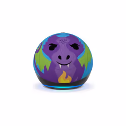 Echo Dot Kids (5th generation, 2022 release) | Wi-Fi and Bluetooth smart speaker with Alexa | Designed for kids, with parenta ...