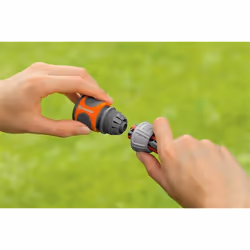 Gardena 18213-50 water hose fitting Hose connector Plastic Black, Grey, Orange 1 pc(s)
