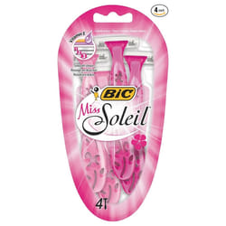 BIC Miss Soleil Disposable Women's Razors, 4 each