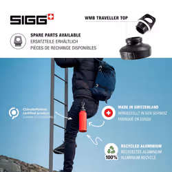 Sigg - Aluminum Water Bottle - Traveller - Climate Neutral Certified