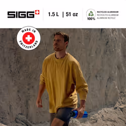 Sigg - Aluminum Water Bottle - Traveller - Climate Neutral Certified