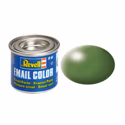 Revell Fern green, silk RAL 6025 14 ml-tin, Green, 1 pc(s)