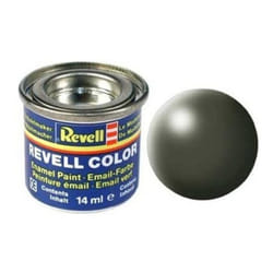 Revell Olive green, silk RAL 6003 14 ml-tin