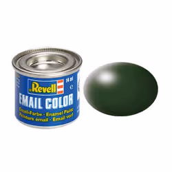 Revell Dark green, silk RAL 6020 14 ml-tin, Green, 1 pc(s)