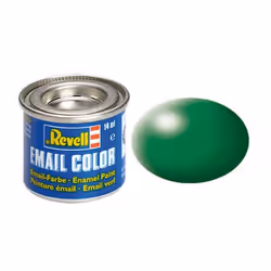 Revell Leaf green, silk RAL 6001 14 ml-tin, Green, 1 pc(s)