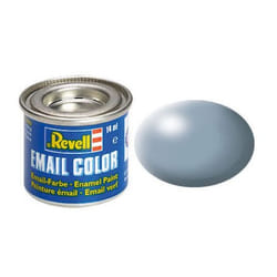 Revell Grey, silk RAL 7001 14 ml-tin