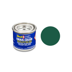 Revell Dark green, mat 14 ml-tin