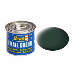 Revell Dark green, mat RAF 14 ml-tin, Green, 1 pc(s)