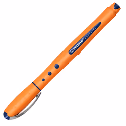 STABILO worker+ fine, Stick pen, Blue, Orange, Blue, 0.3 mm, Fine, Ambidextrous