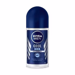 NIVEA Cool Kick Roll-On, Men, Deodorant, Roll deodorant, Stick, 50 ml, 48 h