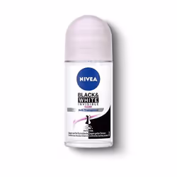 NIVEA Black & White Invisible Clear, Women, Deodorant, Roll deodorant, Stick, 50 ml, 48 h