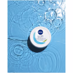 Soft Refreshing Moisturising Cream (50 ml), Nourishing Soft Cream with Vitamin E and Jojoba Oil, Fast Absorbing Skin Cream