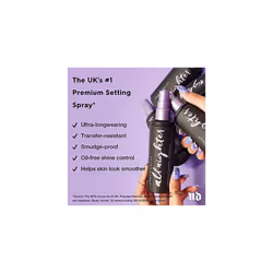 Urban Decay All Nighter Makeup Setting Spray, Long-Lasting Fixing Spray for Face, Up to 16 Hour Wear, Vegan & Oil-free Formula*, 118ml